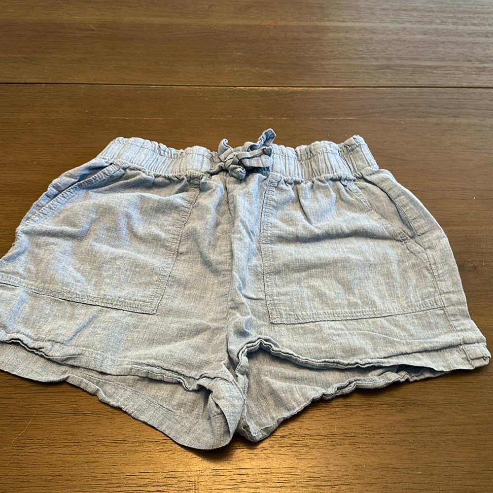 Light blue shorts